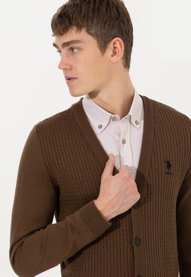 Erkek Coconut Basic Triko Hırka - 50253442056