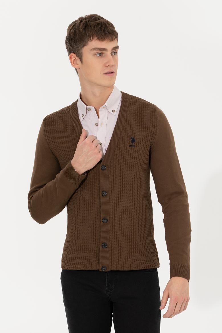 Erkek Coconut Basic Triko Hırka - 50253442056