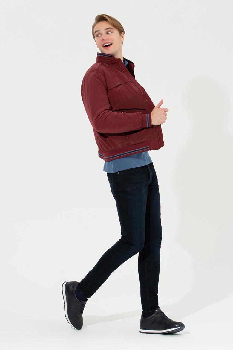 Erkek Vişne Mont - 50255747039