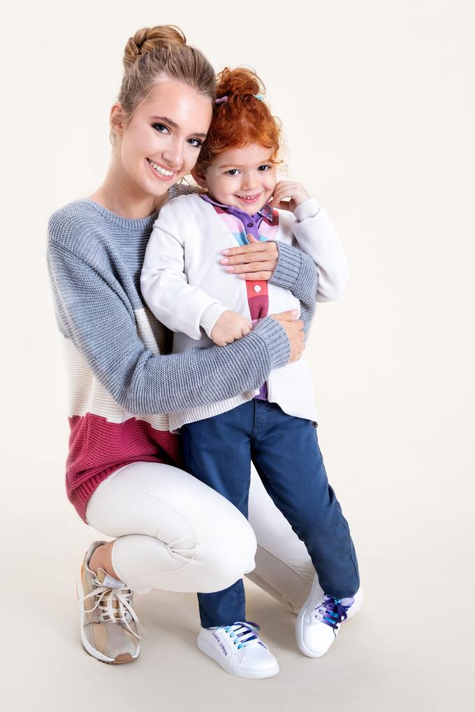 Kız Çocuk İndigo Kanvas Pantolon