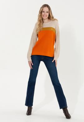 Kadın Kiremit Kazak - 50251899036