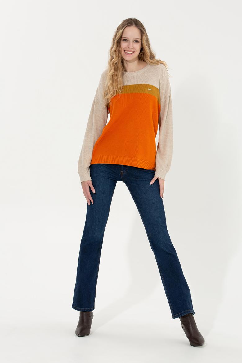 Kadın Kiremit Kazak - 50251899036