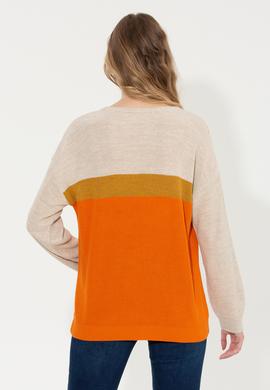 Kadın Kiremit Kazak - 50251899036