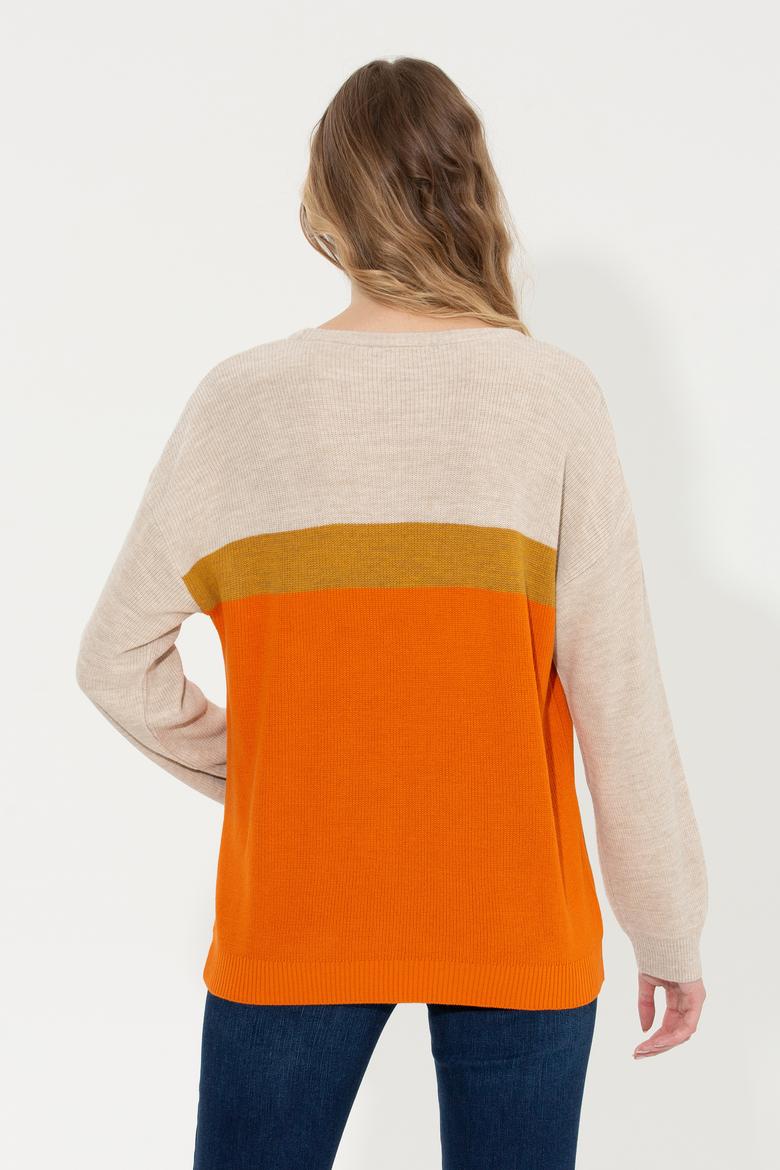 Kadın Kiremit Kazak - 50251899036