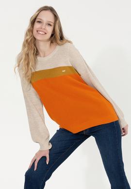 Kadın Kiremit Kazak - 50251899036