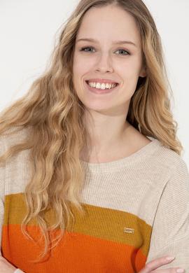 Kadın Kiremit Kazak - 50251899036