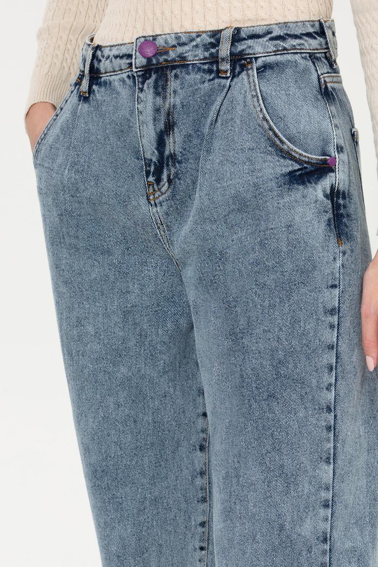 Kadın Mavi Jean Pantolon - 50254600012