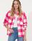 Kadın Nar Çiçeği Uzun Kollu Gömlek