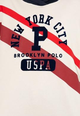 Kadın Ekru Kapüşonlu Sweatshirt - 50254420004