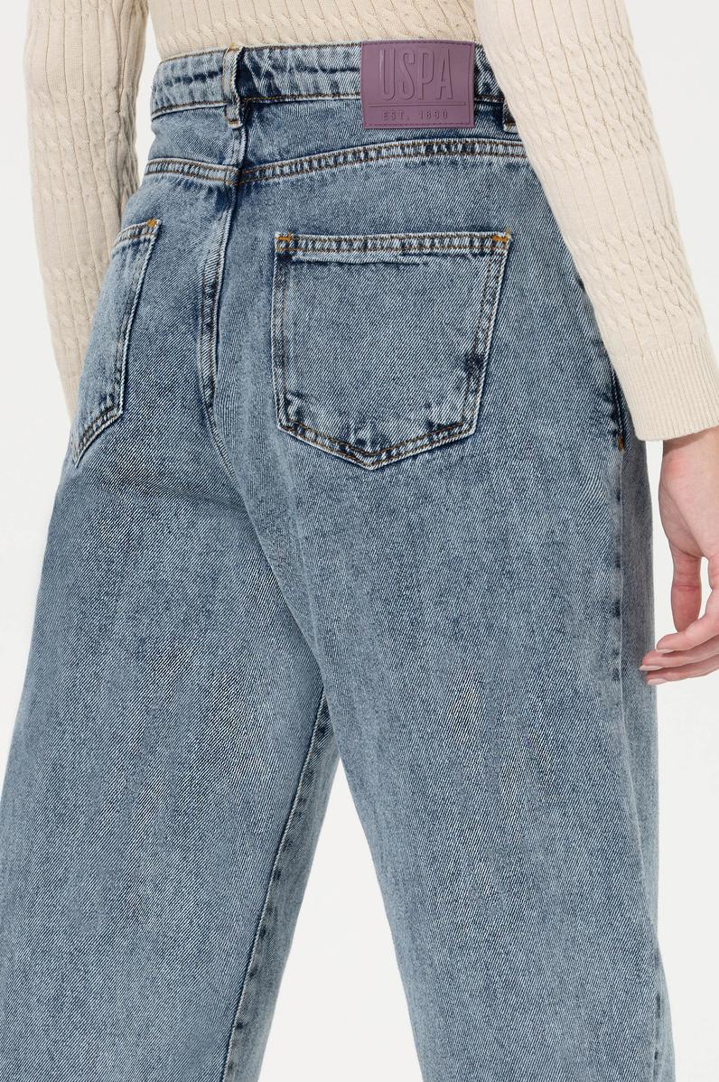 Kadın Mavi Jean Pantolon