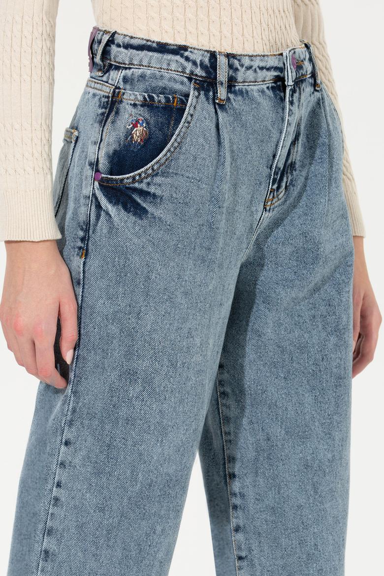 Kadın Mavi Jean Pantolon - 50254600012