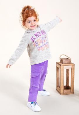 Çocuk Lila Eşofman Altı - 50254846007