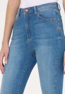 Kadın Mavi Jean Pantolon - 50256747006