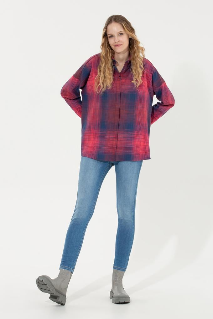 Kadın Mavi Jean Pantolon