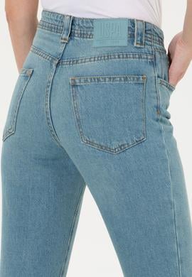 Kadın Yeşil Jean Pantolon - 50257882002