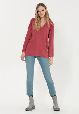 Kadın Yeşil Jean Pantolon - 50257882002