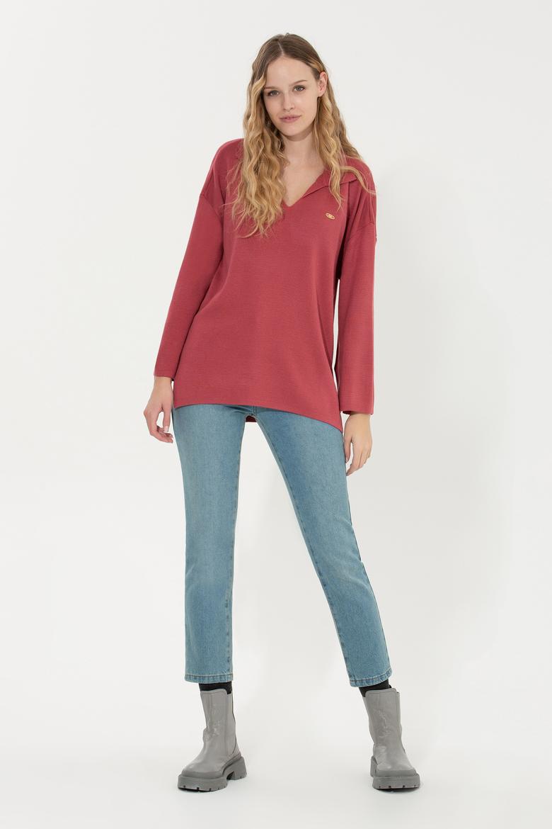 Kadın Yeşil Jean Pantolon - 50257882002