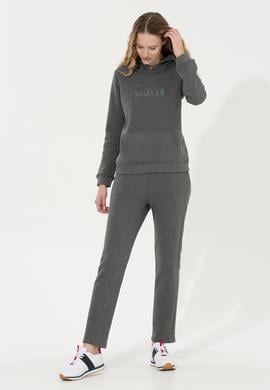 Kadın Antrasit Melanj Eşofman Altı - 50256304059