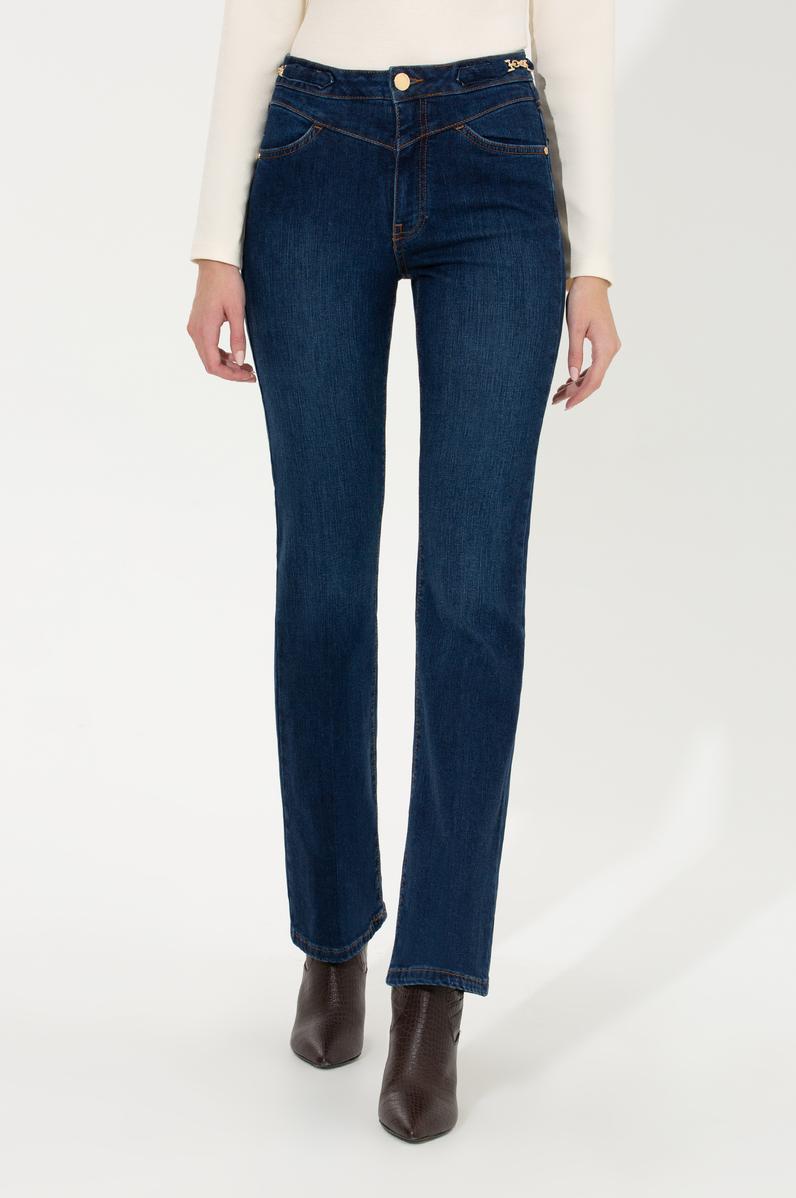 Kadın Mavi Jean Pantolon