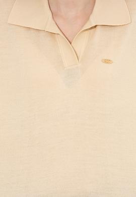 Kadın Krem Melanj Kazak - 50253704011