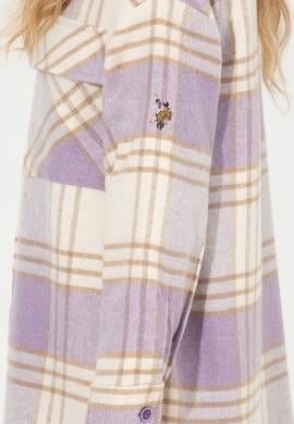 Kadın Lila Dokuma Elbise - 50259304022