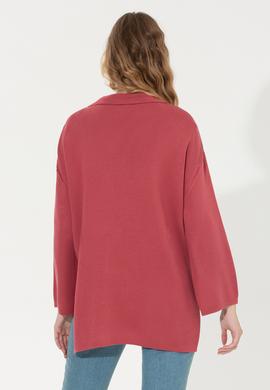 Kadın Pembe Kazak - 50259655013