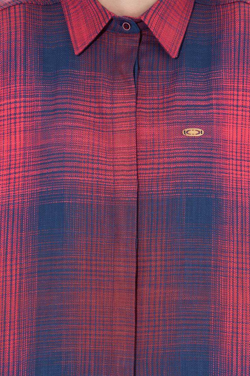 Kadın Vişne Uzun Kollu Gömlek