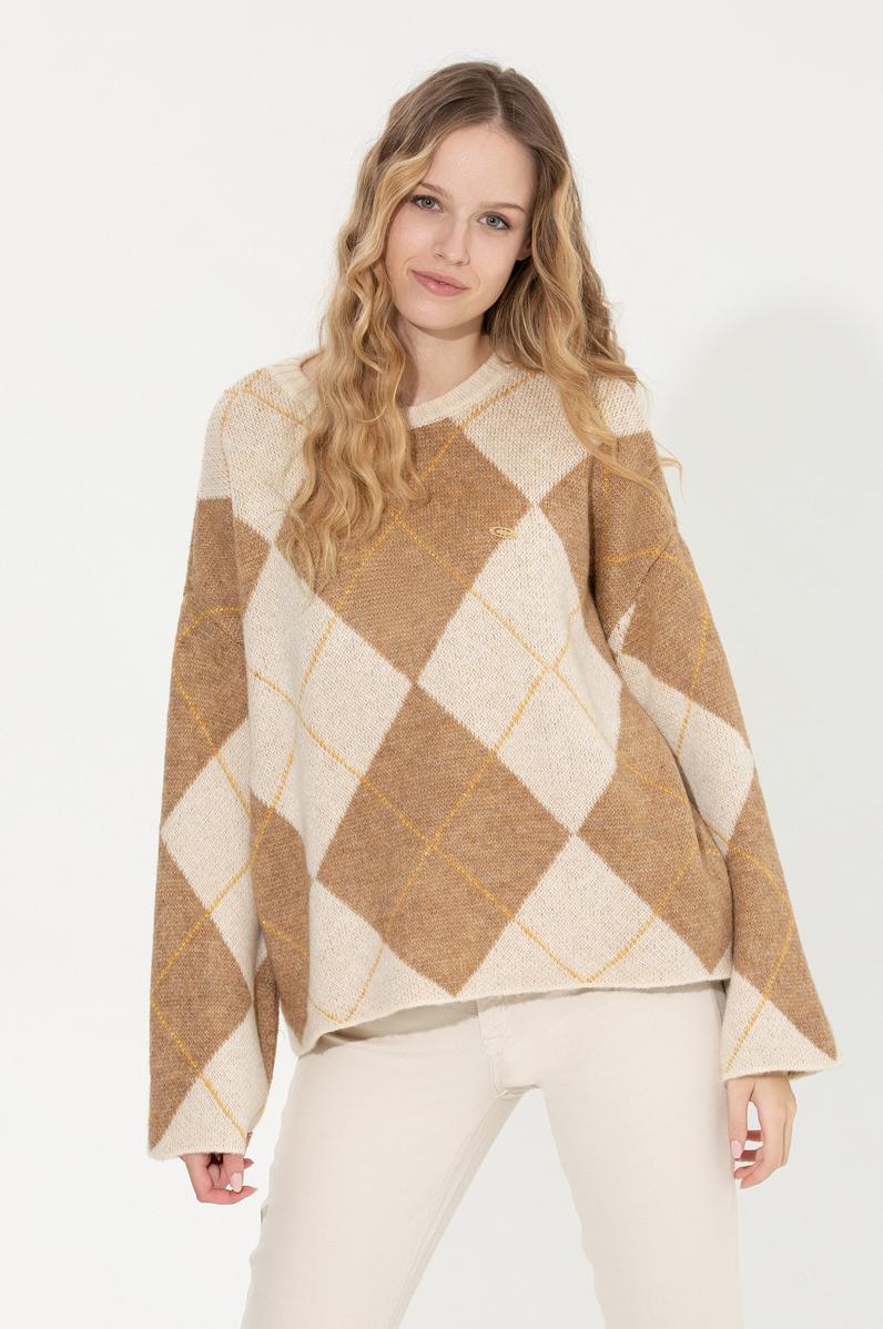 Kadın Camel Melanj Kazak