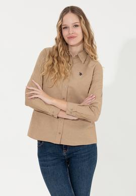 Kadın Coconut Uzun Kollu Basic Gömlek - 50261431075