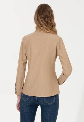 Kadın Coconut Uzun Kollu Basic Gömlek - 50261431075