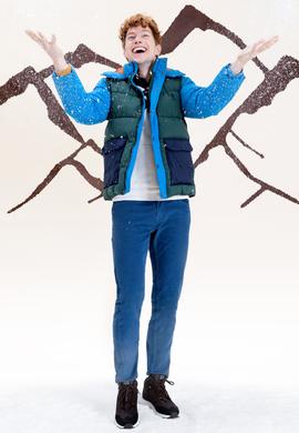 Erkek Kobalt Mavi Kanvas Pantolon - 50253471001