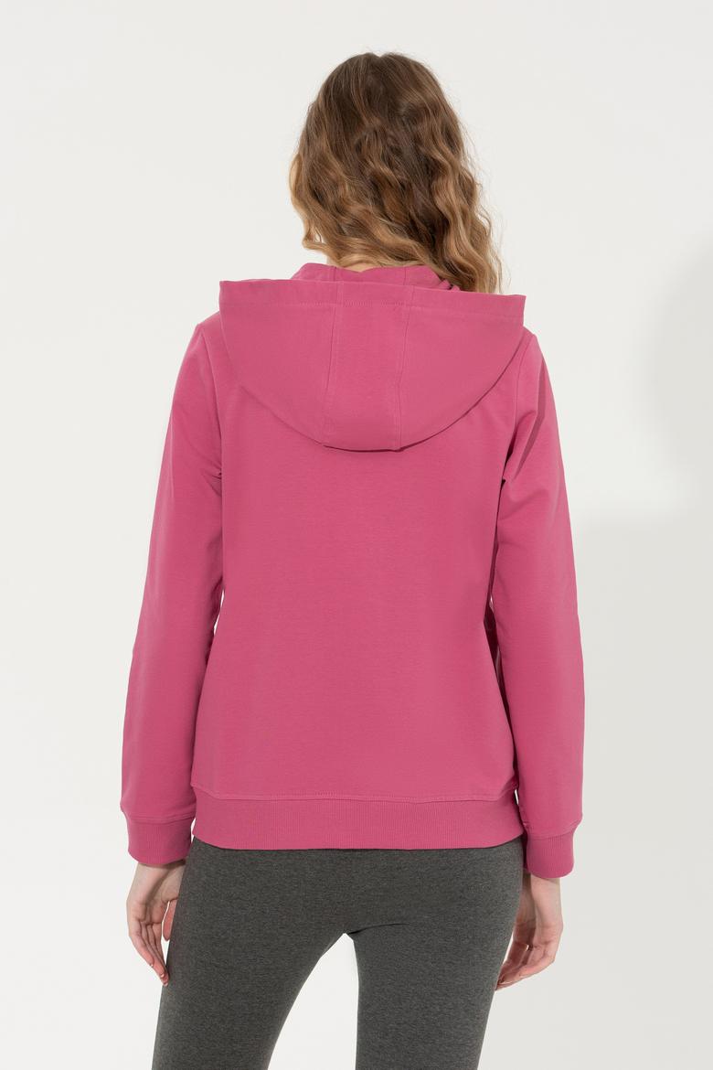 Kadın Pembe Sweatshirt - 50256303009