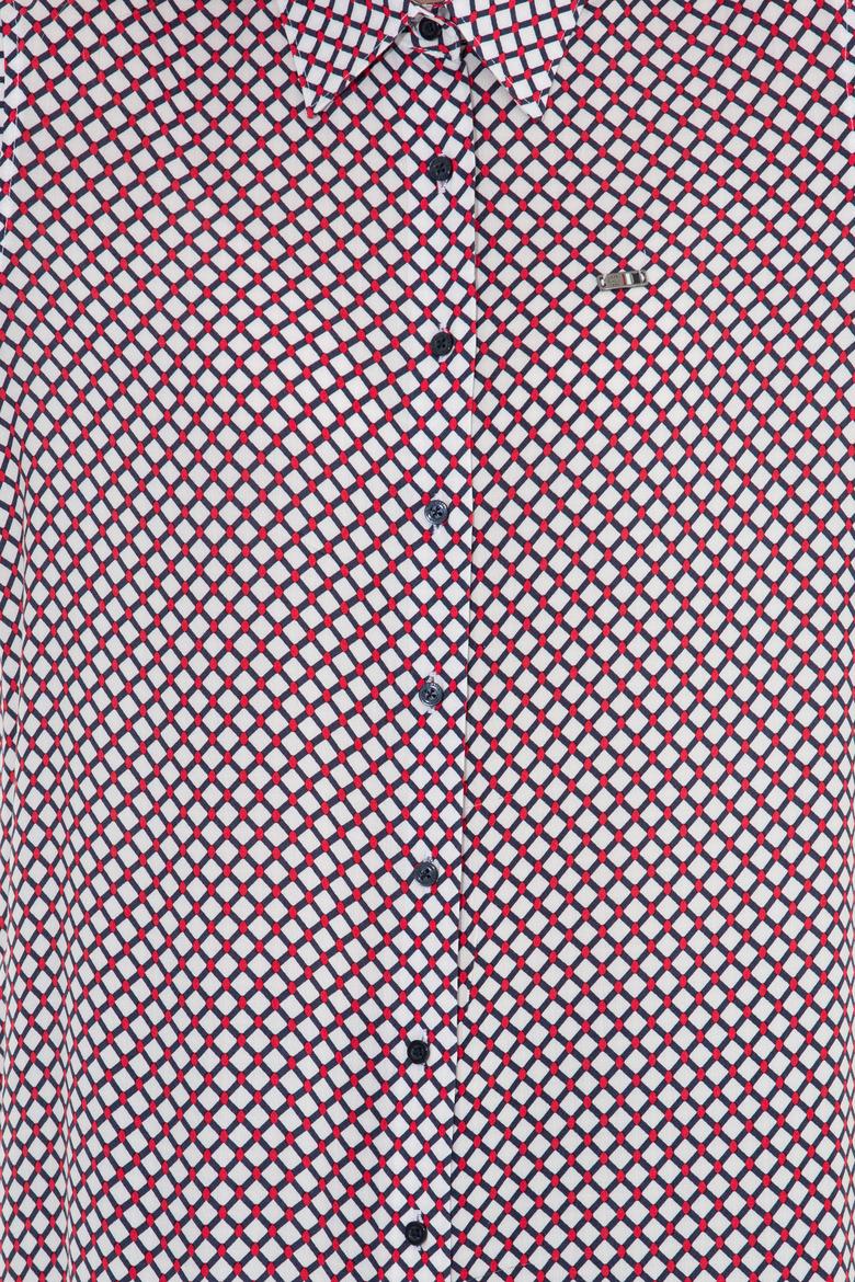 Kadın Kırmızı Uzun Kollu Gömlek - 50262299002