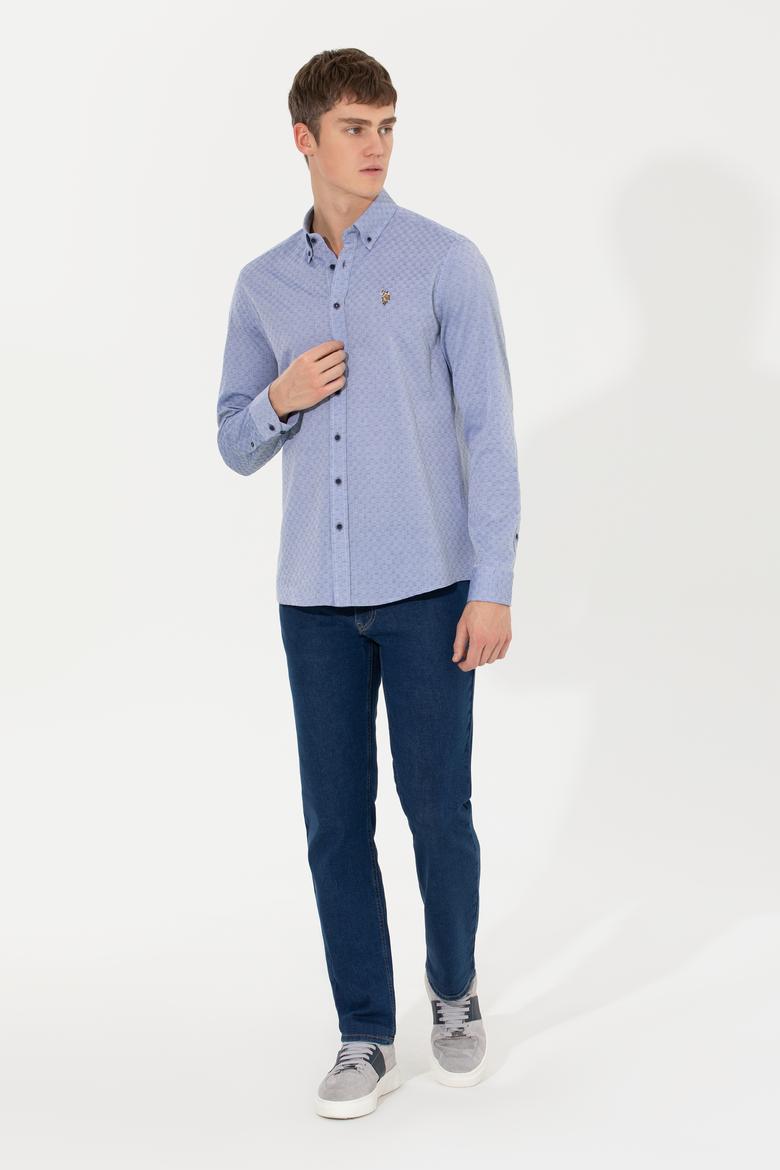 Erkek Mavi Jean Pantolon - 50254675034