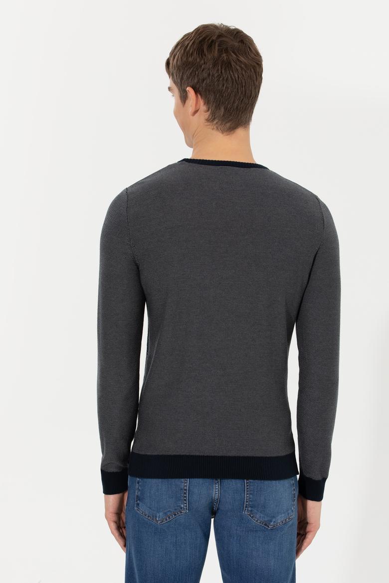 Erkek Lacivert Kazak - 50251884018