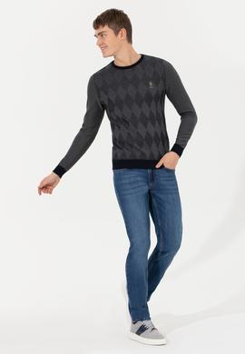 Erkek Lacivert Kazak - 50251884018