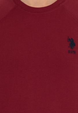 Erkek Vişne Basic Sweatshirt - 50253181043