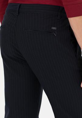 Erkek Lacivert Kanvas Pantolon - 50256594018