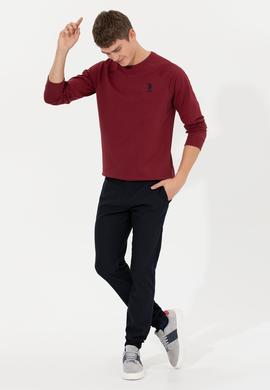 Erkek Lacivert Kanvas Pantolon - 50256594018