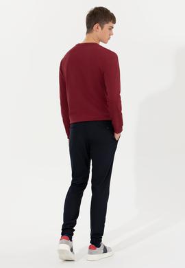 Erkek Lacivert Kanvas Pantolon - 50256594018