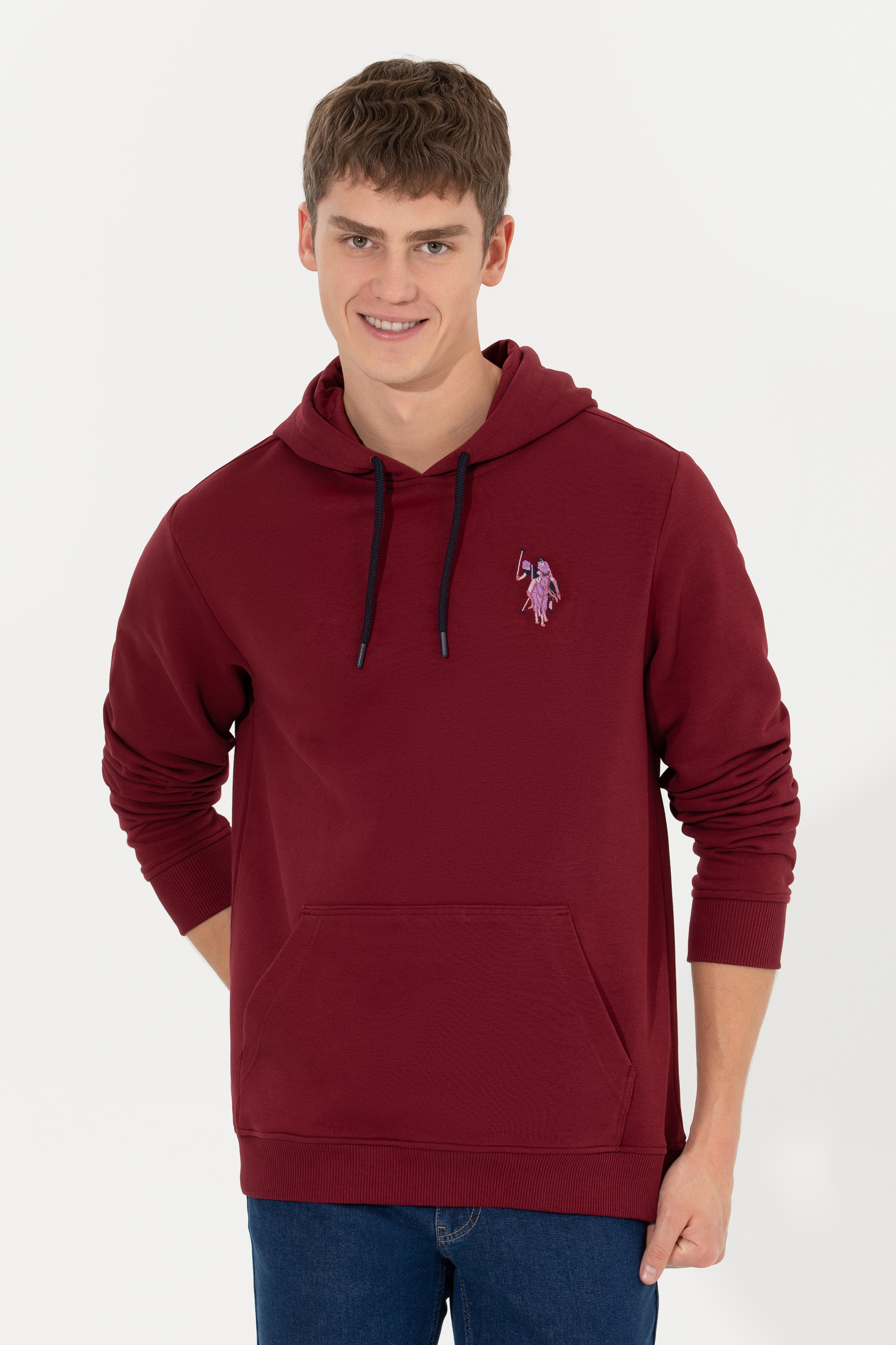 Erkek Vişne Sweatshirt - Image 3