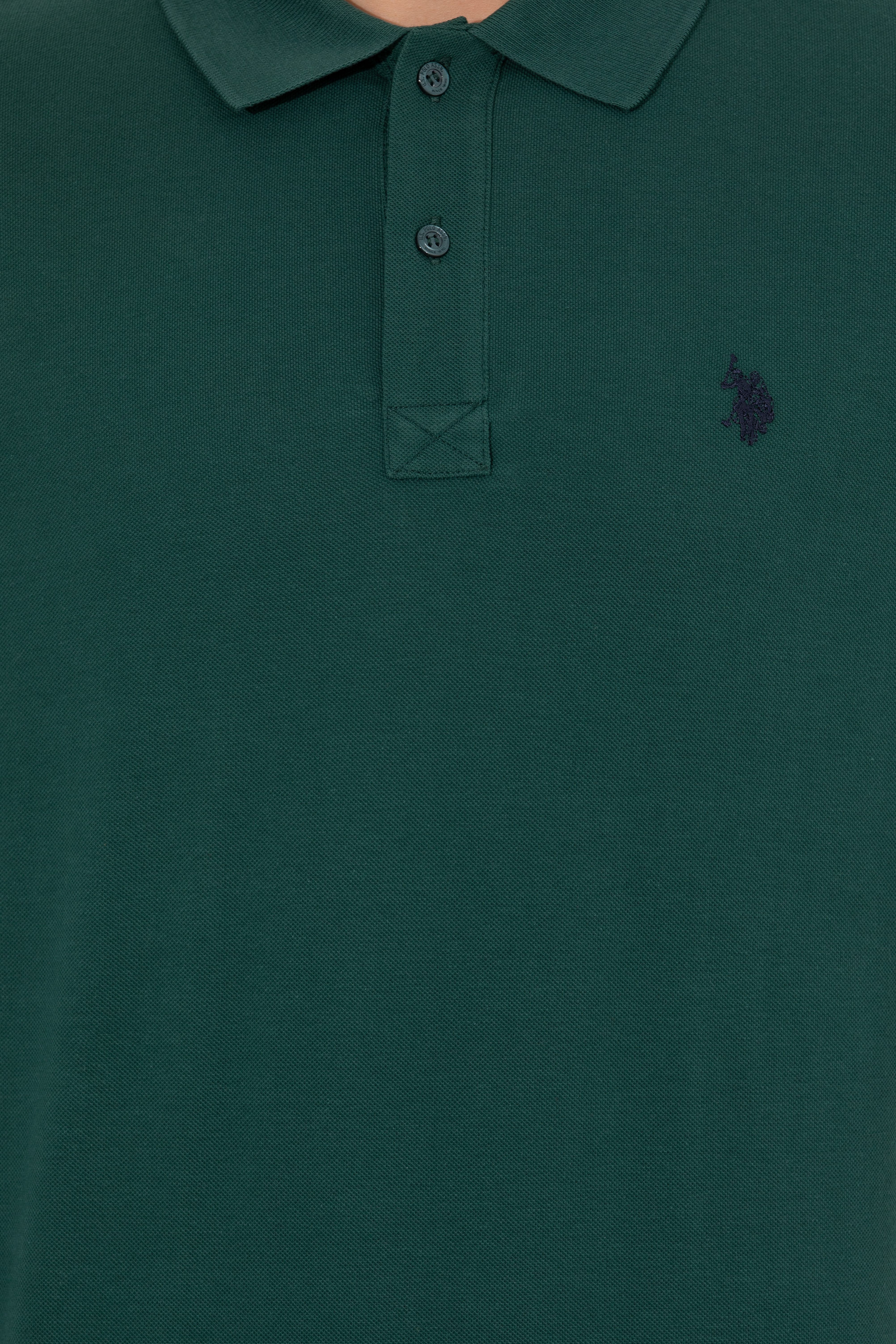 Erkek Yeşil Basic Sweatshirt - Image 6