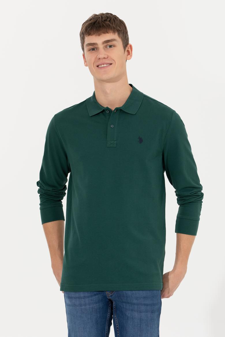 Erkek Yeşil Basic Sweatshirt - 50253121132