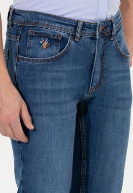 Erkek Koyu Mavi Jean Pantolon - 50253265093