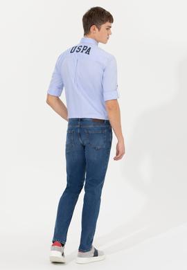 Erkek Koyu Mavi Jean Pantolon - 50253265093