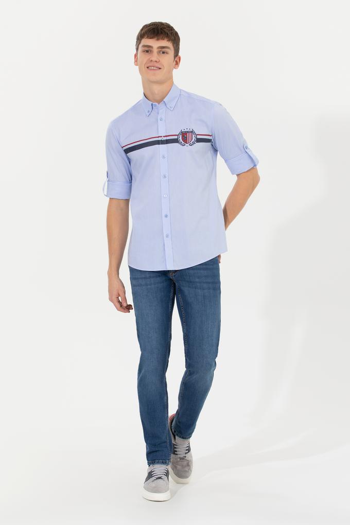 Erkek Koyu Mavi Jean Pantolon