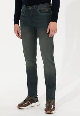 Erkek Yeşil Jean Pantolon - 50253491014