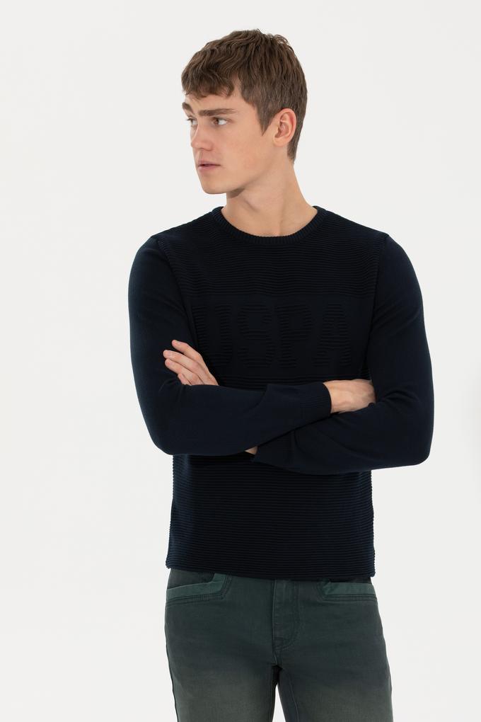 Erkek Lacivert Kazak