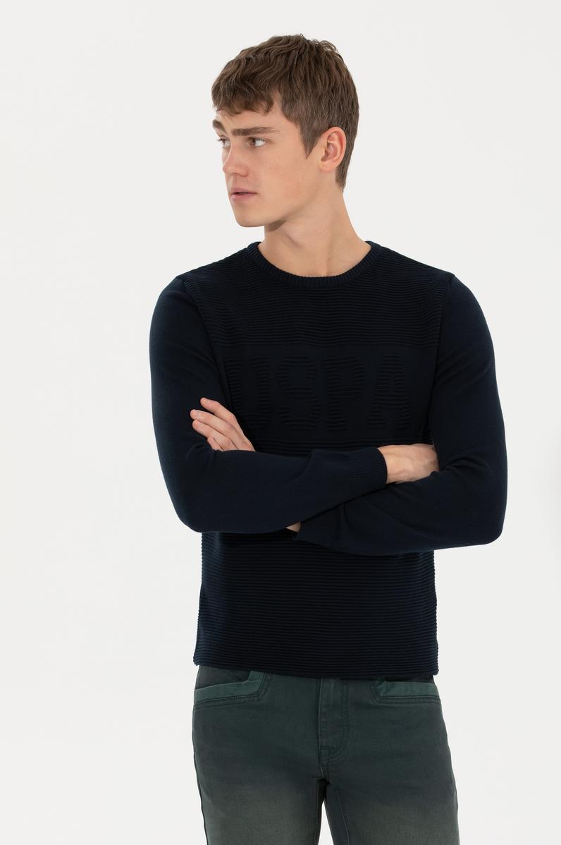 Erkek Lacivert Kazak