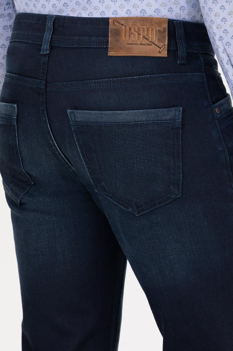 Erkek Lacivert Jean Pantolon